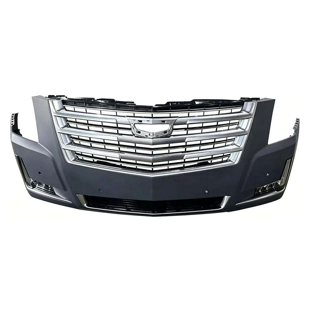 Conjunto de paragolpes delantero premium de repuesto, piezas exteriores para automóviles para ESCALADE 2015-2020, estilo OEM, ajuste directo, actualización de posventa