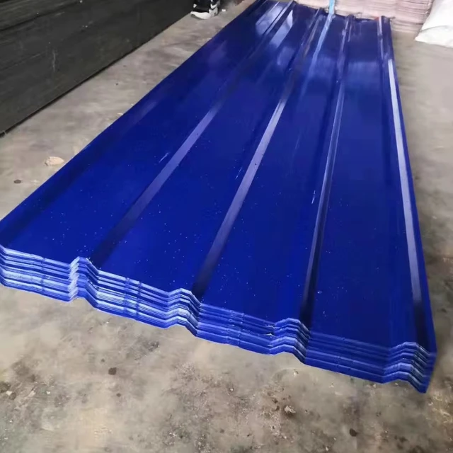 Factory Directly Sell GI PPGI PPGL Color Coated Roofing Galvanized Steel Sheets
