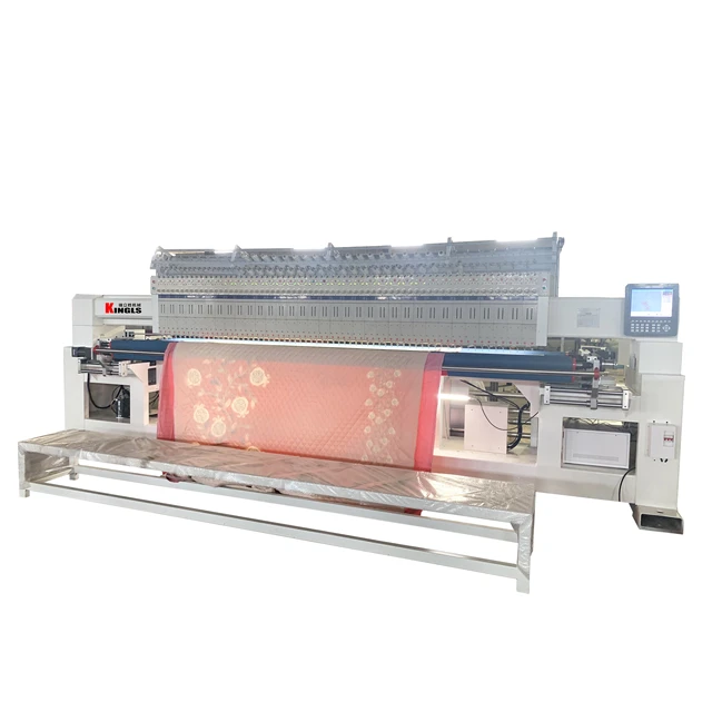 computer multi needle Quilting Embroidery Machine making bedspread quilt garment mattress