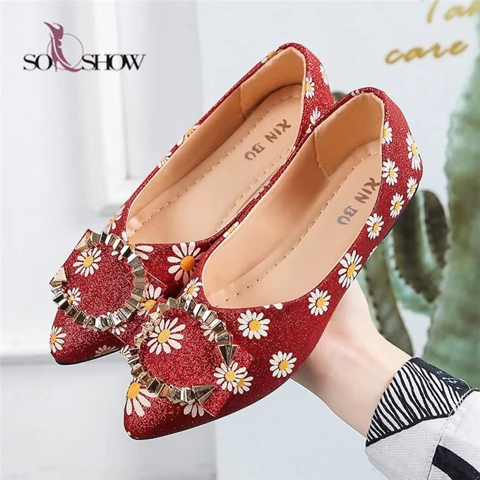 Venta Al Por Mayor,Hermosos Zapatos Planos Con Estampado De Flores,Zapatos  Cómodos De Último Diseño Para Mujer - Buy Zapatos Planos De Las Mujeres  Zapatos,Señora Zapatos De Confort,Impreso Zapatos De Mujer Zapatos Product