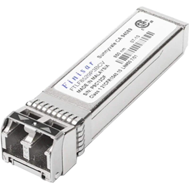 FTLF8529P3BCV Finisar 16Gb/S Short Wavelength SFP+ Optical Fiber Optic Transceiver Module