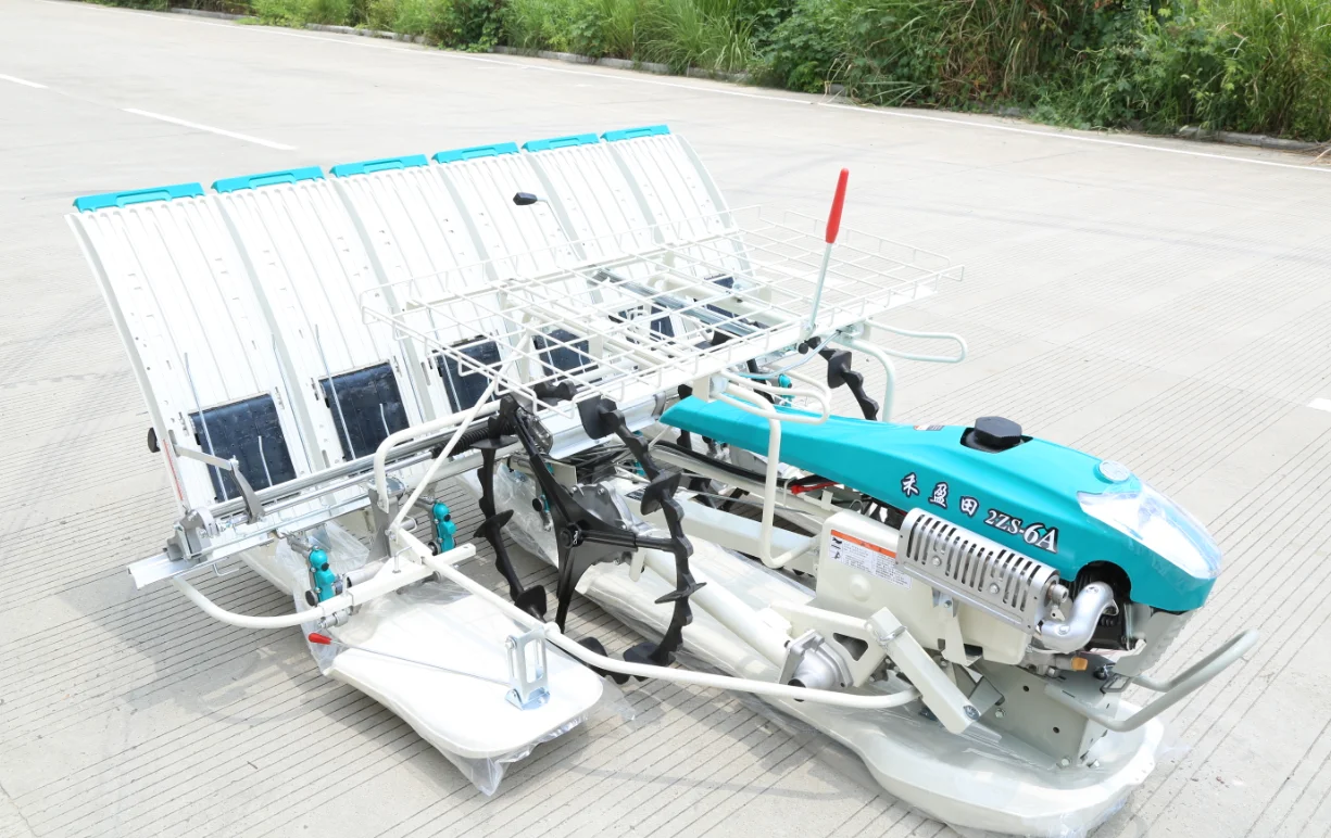 Large-Scale Mechanized Paddy Rice Planter Machine New Manual Rice Planter with Core Engine Component for Planting Seeds