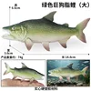 Colorida carpa gigante para perros 3921, tamaño grande verde.
