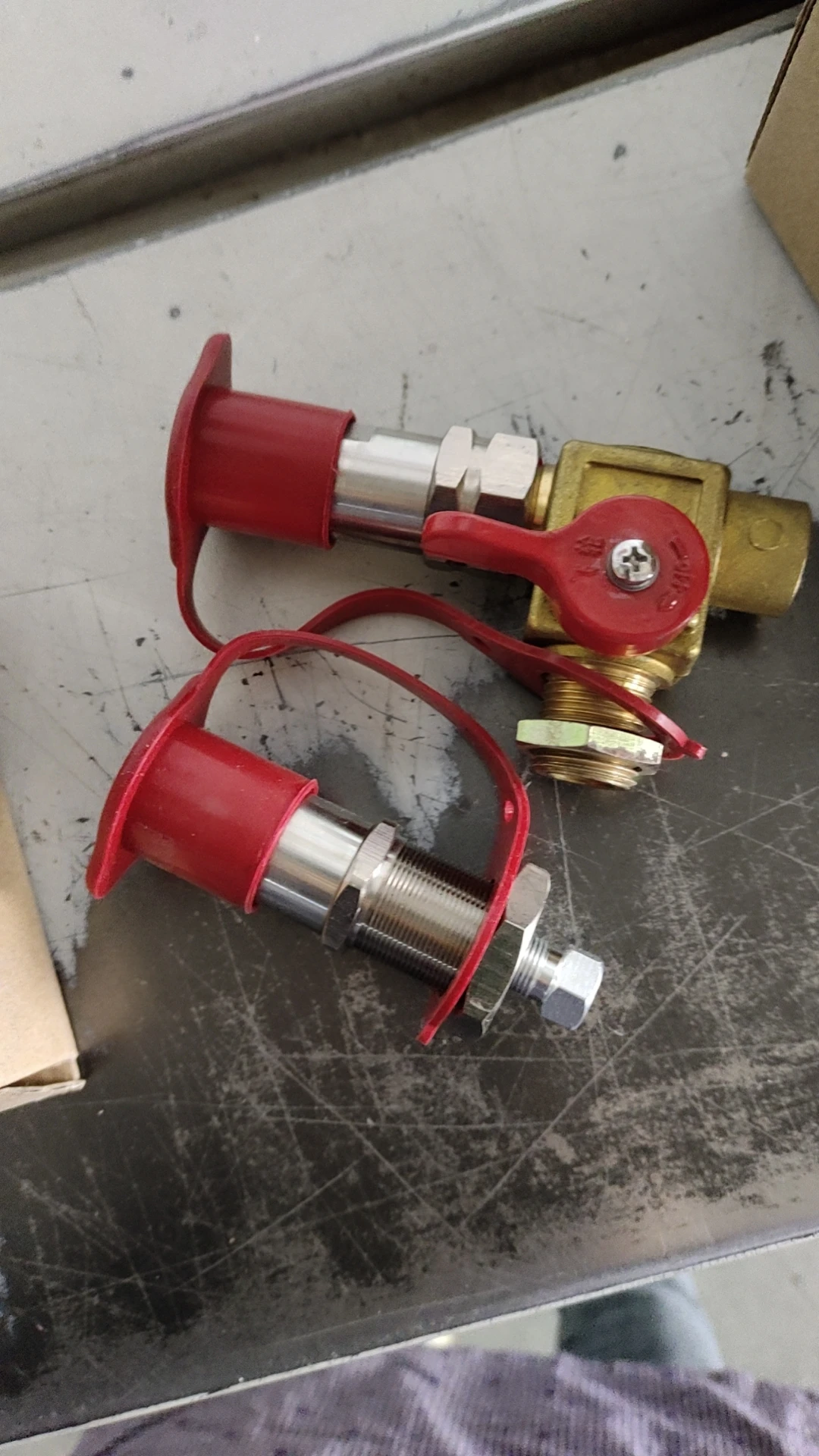 NGV2 OMB Stainless Steel CNG Fuel Receptacle Valve for Complete Auto ...