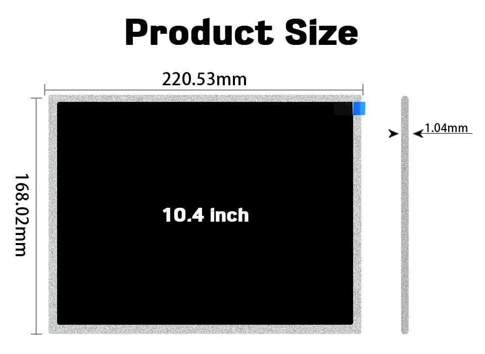 Original Inch X Innolux Ze Ia A Ips Lvds Pins Interface Tft Lcd Screen For