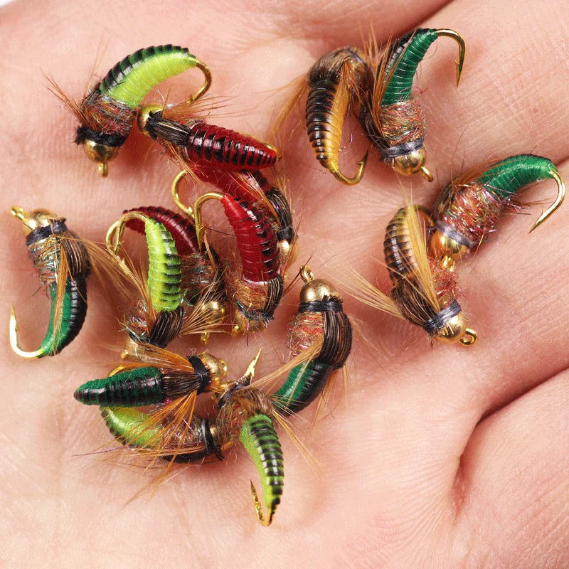 TOPIND Handmade Artificial Bionic Lifelike Fly Fishing Lure