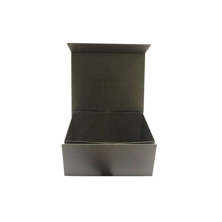 Hot sale custom rigid fold box for shoes clothes logo customized eco friendly High quality paper products factory