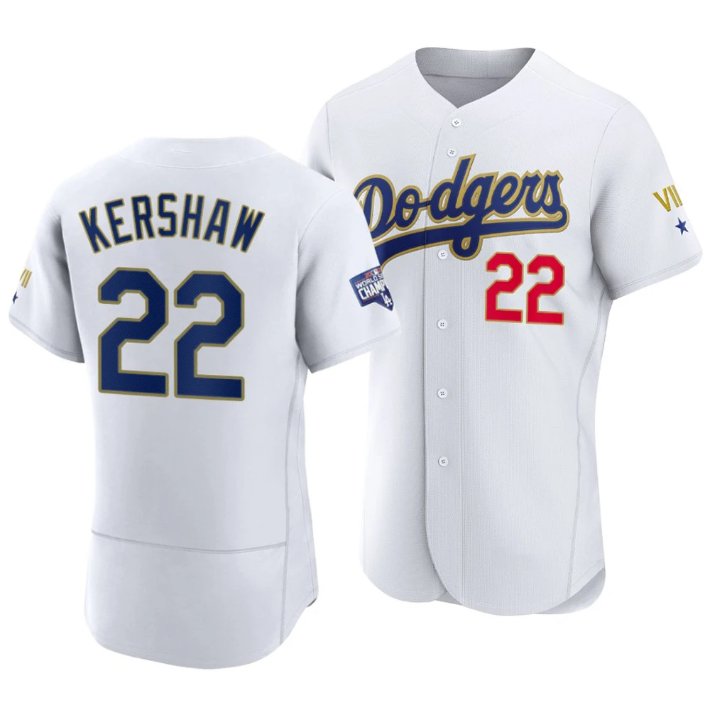 MLB Los Angeles Dodgers #22 KERSHAW #24 BRYANT #50 BETTS #42