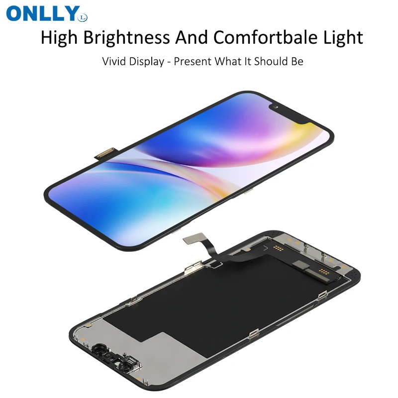 Écran De Remplacement Pour IPhone 13 Pro Max - LCD 6,7 Pouces, Tactile 3D Touch, Compatible Modèles A2484, A2641, A2643, A2644, A2645