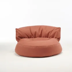 Wholesale sofa set furniture round giant bean bag without filling comfy puff bean bag chair NO 5