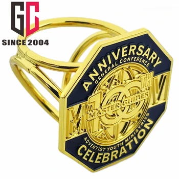 12 Years Factory Custom Pathfinder Camporee 100 Years  adventist  lapel pins