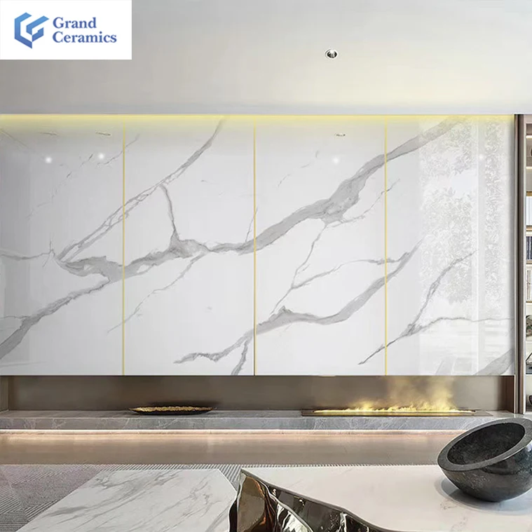 Foshan big slabs artificial marble sintered stone for wall floor table