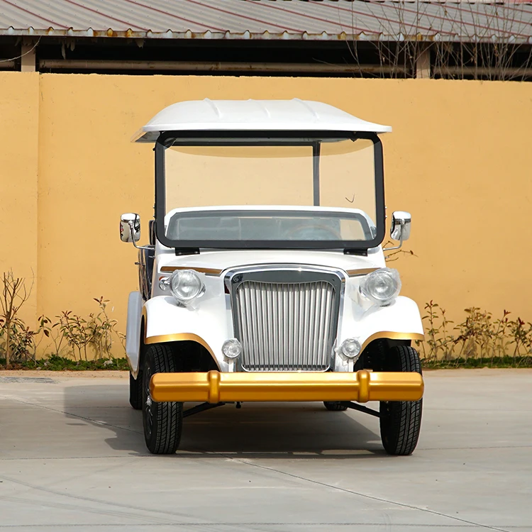 Classic Vintage Electric Sightseeing Bus Car Retro Cars Body Shell for Adults Mini Wedding Sale Price