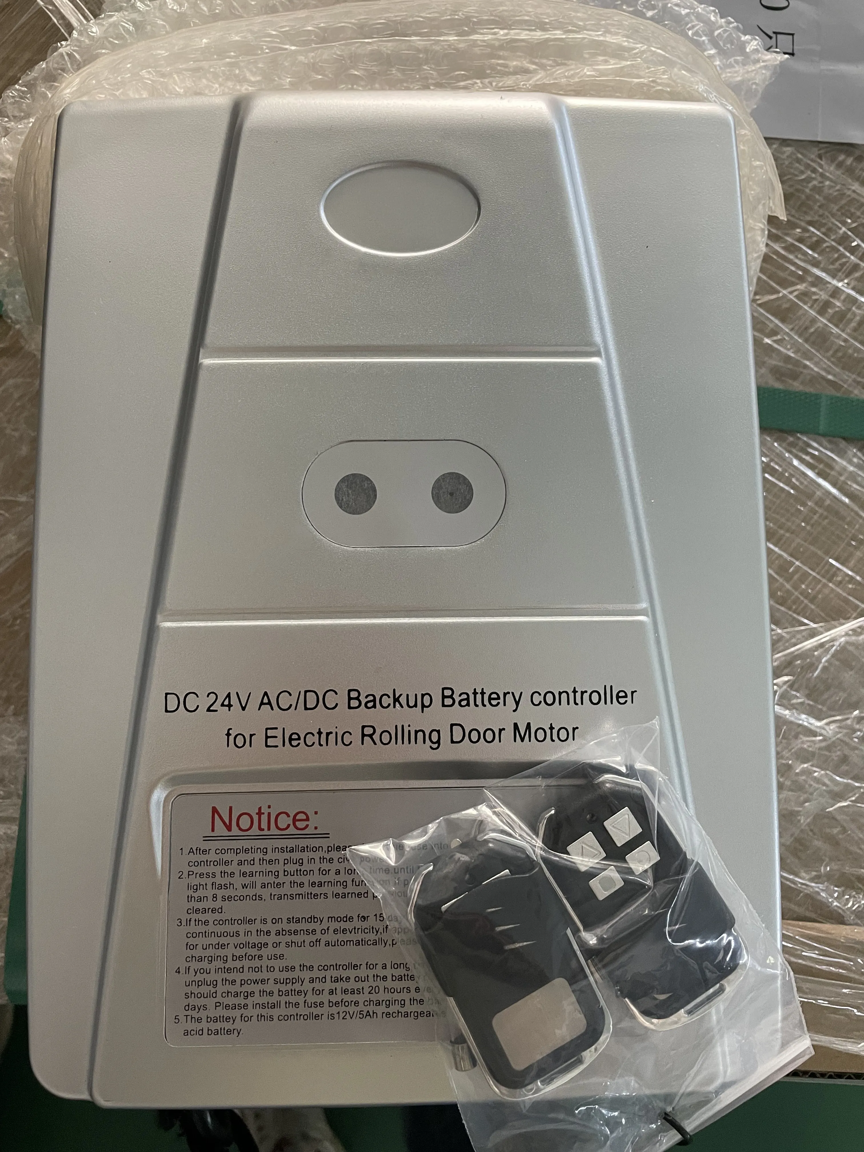 CE Fujian Big Power Stable Current UPS Remote Control Automatic Operator for Rolling Door Motor