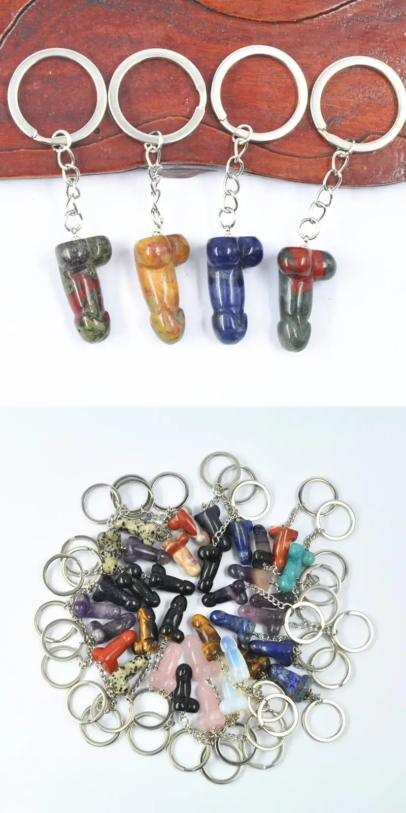 ‘A’ Charm Keyring Gift NEW 4 Colour Choice Gem Covered Hanging Keychain 