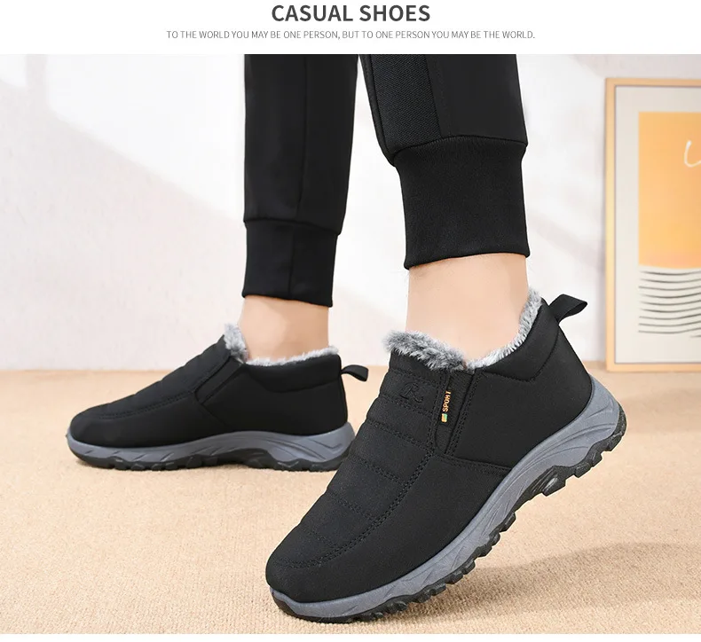 Rts Low Price Fur Waterproof Upper Anti Women's Winter Warm Shoes Boots ...