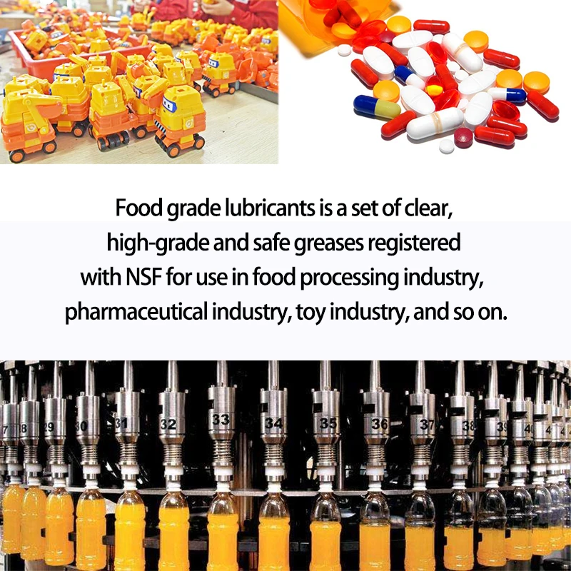 Качественная силиконовая Базовая смазка пищевая