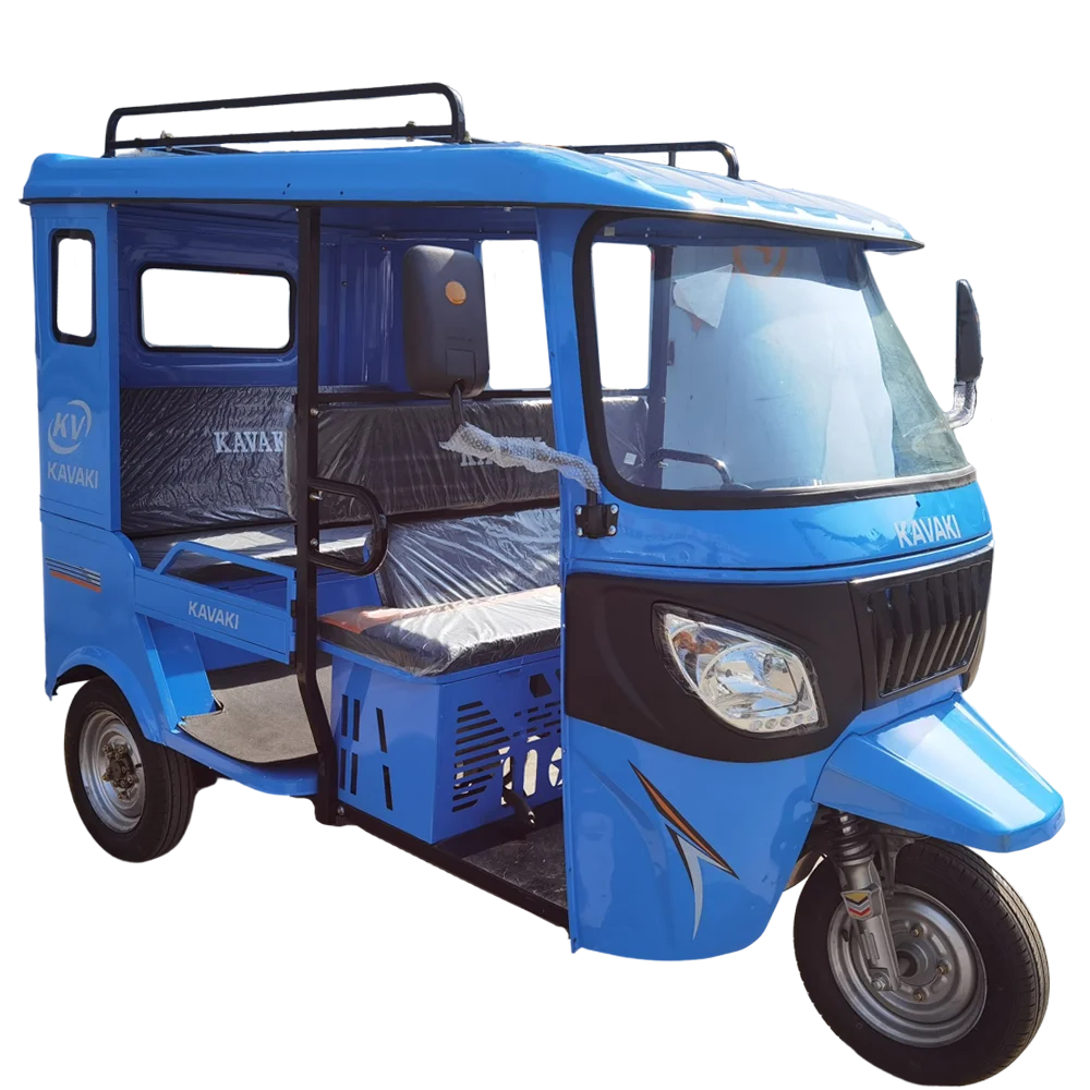 カワサキ中国製200cc水冷6人乗り貨物バイク三輪車6人乗りトライク