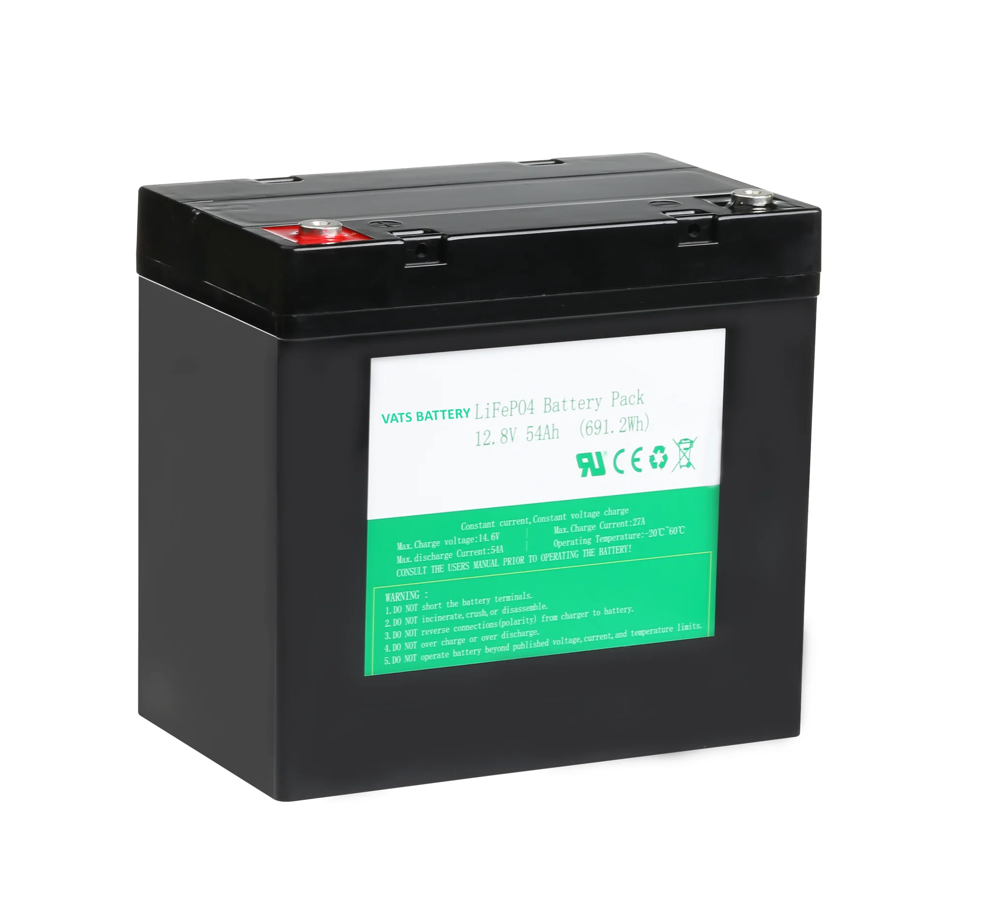 Hot Sale Lead Acid Replacement 12 8v 50ah 54ah Lifepo4 Battery Pack Buy Lifepo4 Battery Pack Lifepo4 Battery China Lifepo4 Solar Battery Bank Product On Alibaba Com