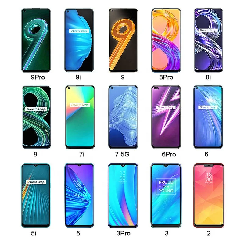 Экраны для Realme 1 2 Pro 3 5 5i 5s 6 6i 6s 7 7i 5g 8 8i 8s 9 9i 9 Pro Plus дисплей оригинальный AMOLED LCD с сенсорным экраном