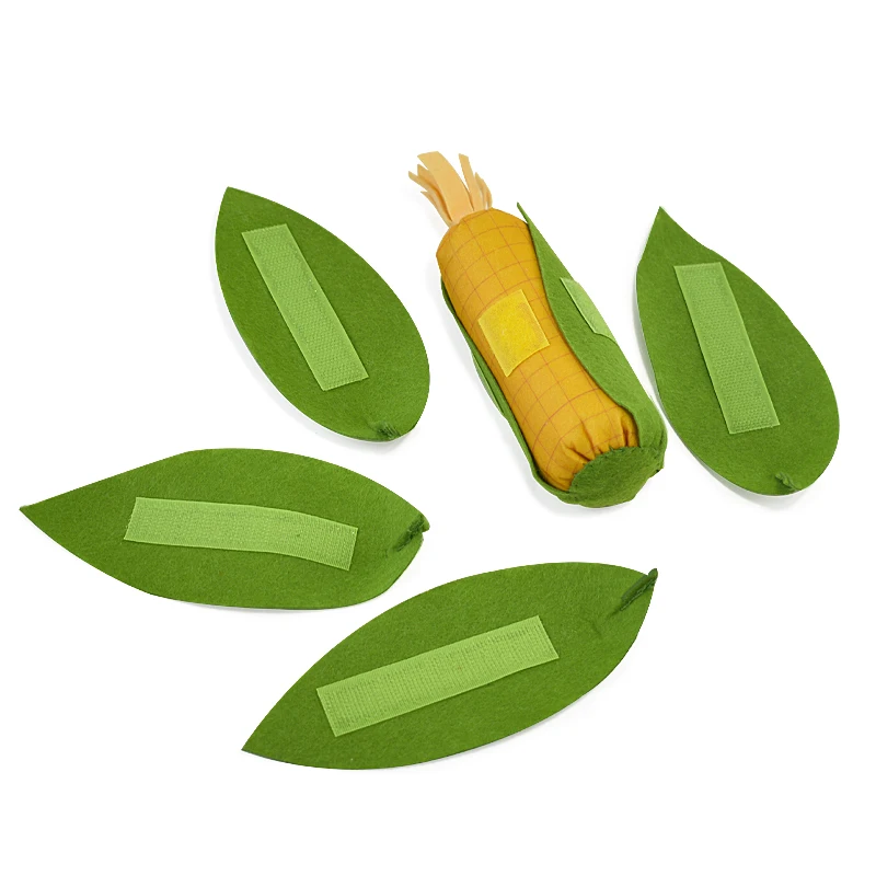 Handmade Felt Vegetable Fruit Toy Educational Fun for Kids