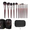 14PCs con el bolso de la cremallera