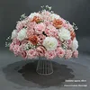 Boule rose étoiles blanches