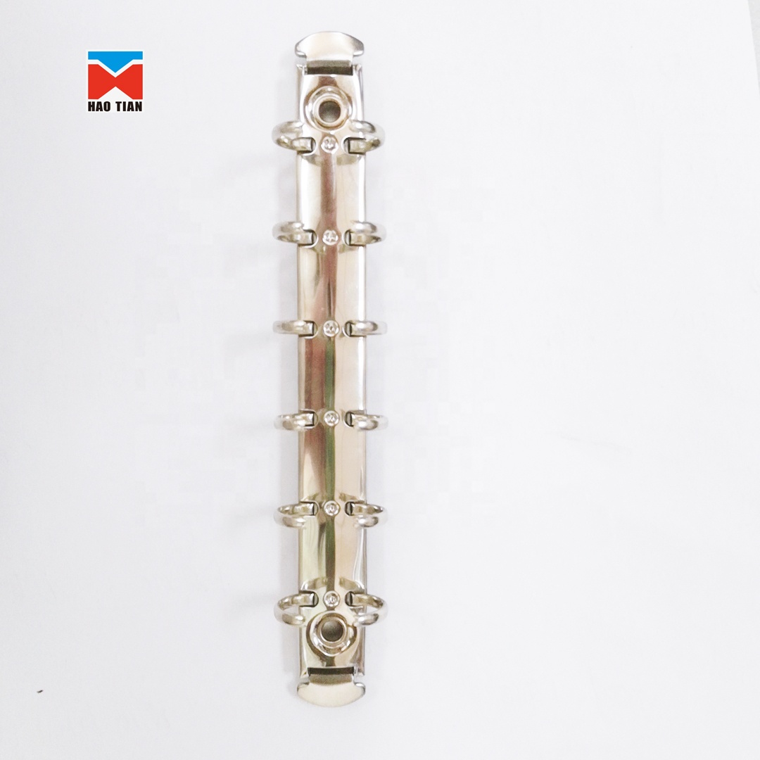 Многофункциональный мини-зажим для бумаг 6 rin/металлический 6-кольцевой