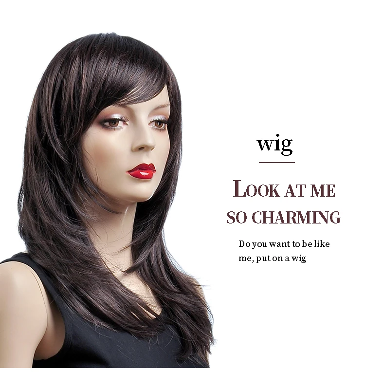 New Popular Wholesale Cheap Fashion Beautiful Synthetic Lace Front Wig