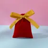 Red gold ribbon