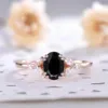 Onyx noir naturel
