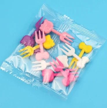 120 Fourchettes à Fruits Réutilisables - 22 Formes D'animaux + Yeux - Pour Bento, Fêtes, Pique-nique - Sans BPA - 8