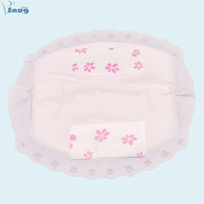 Snug 130D Adhesive Absorbing Non Washable Disposable Breast Nursing Shield Pads Pink