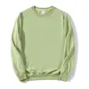 Sweat-shirt col rond, vert matcha
