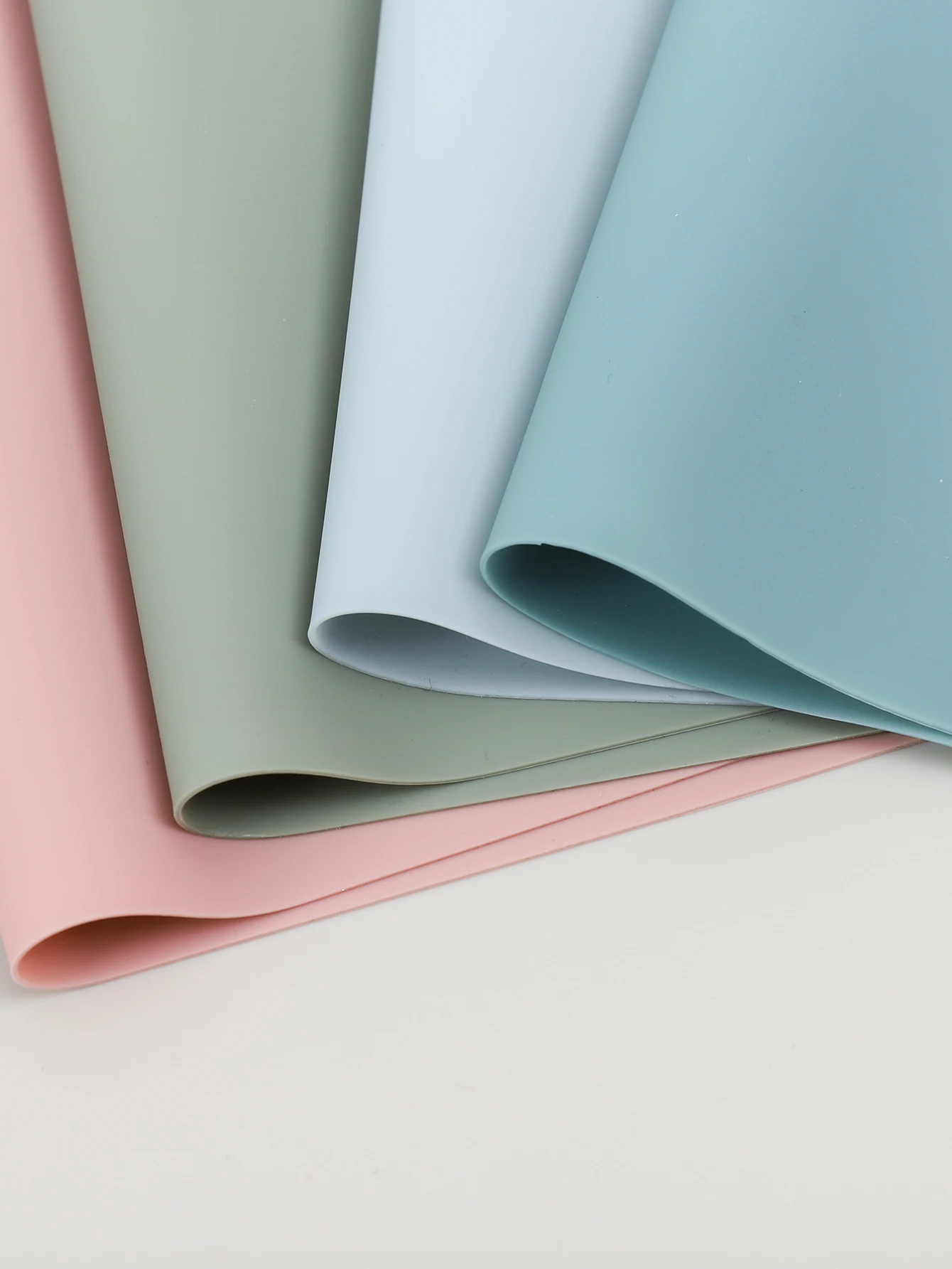 Прямоугольный силиконовый коврик для кормления детей