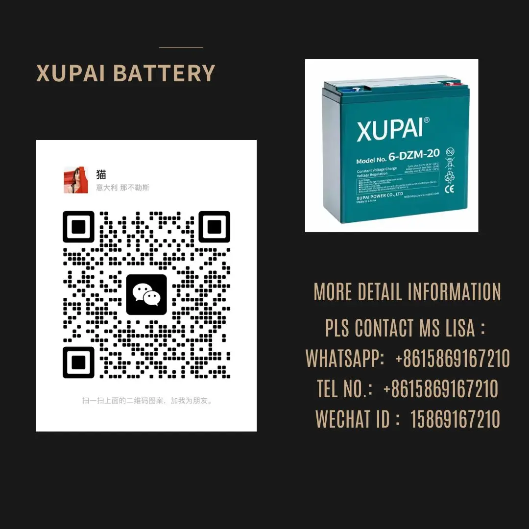 6-EVF-32 12v32ah Lead Acid Battery by XUPAI for Electric Vehicles