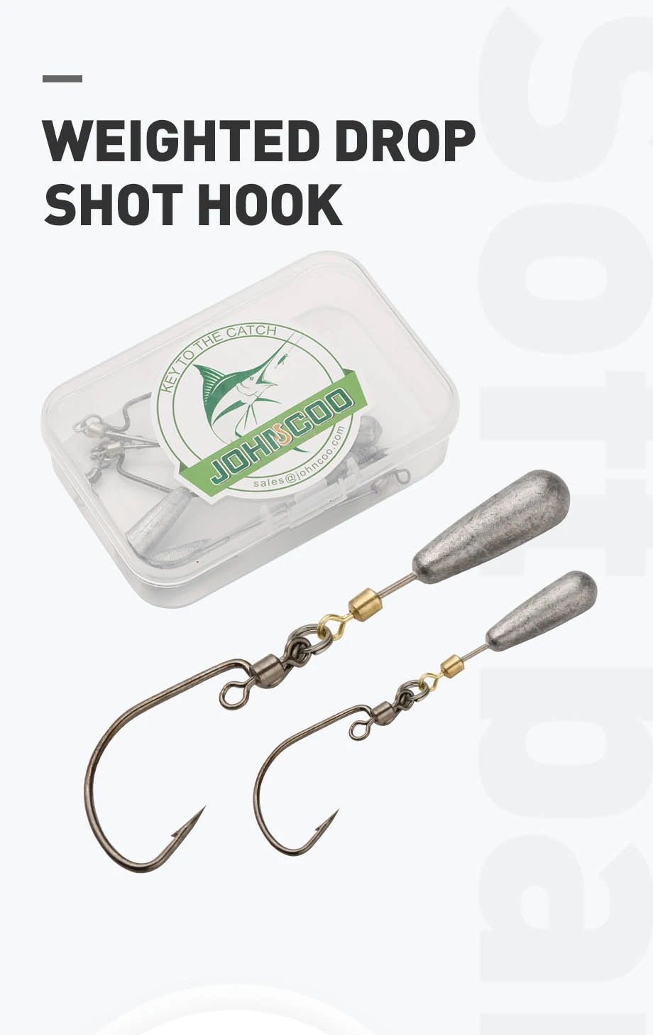 Carbon Steel Fishing Hooks, Drop Shot Fishing Hooks