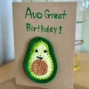 [Finished Greeting Card] Green Avocado