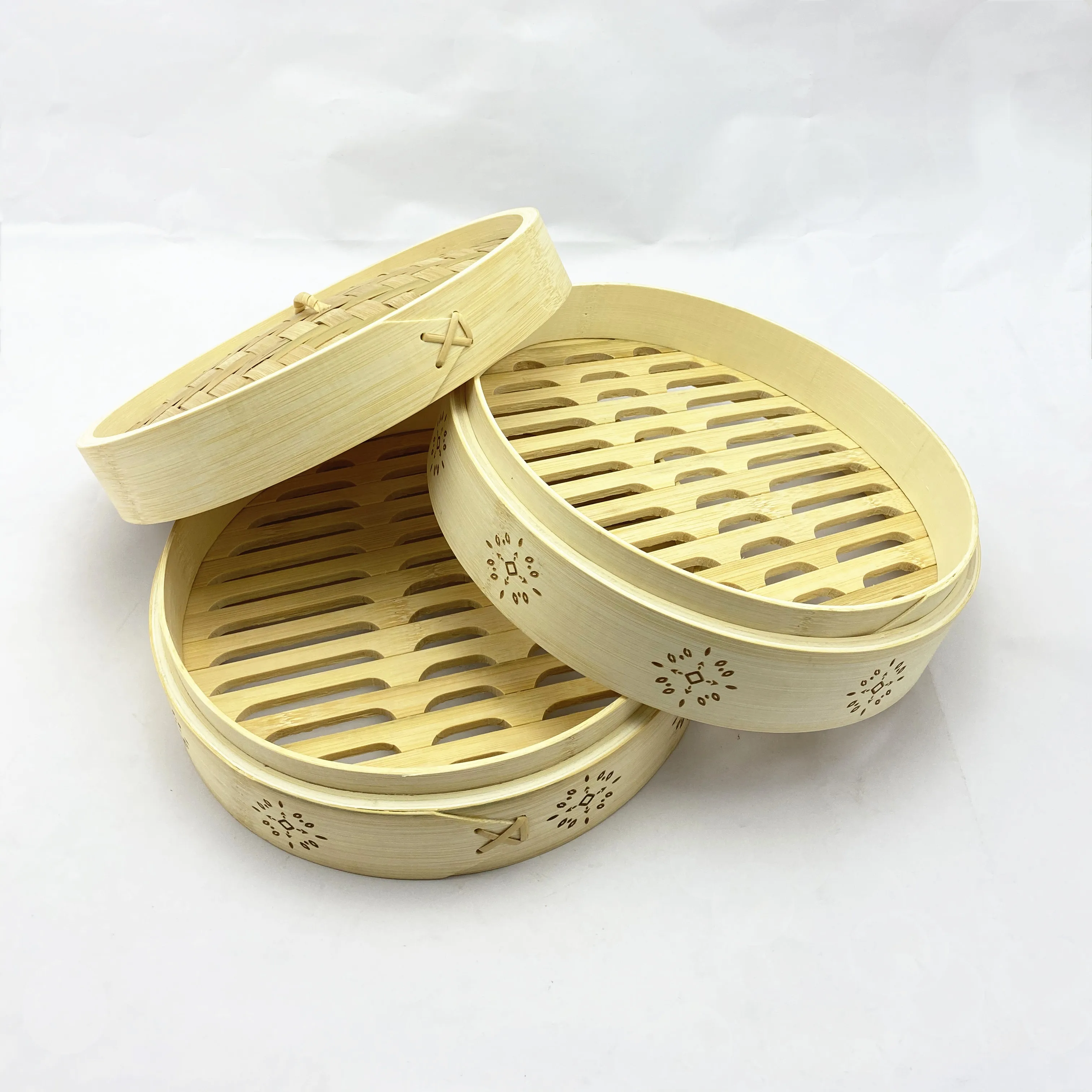 Steaming Basket Food Steamer Basket for Sale Great Quality Eco Friendly Square Shaped Optima Wooden Handmade Bamboo OEM Wood Pcs