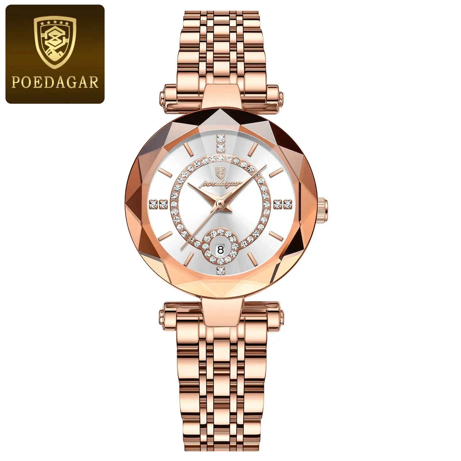 POEDAGAR 726 Luxury Women's Diamond Watch