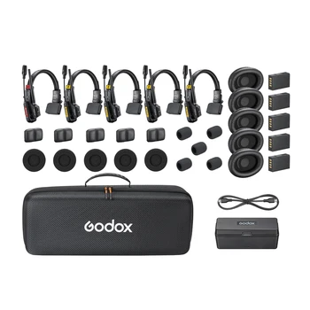 GODOX SKYTALK AIR 5S FOR 5 User Full-Duplex Wireless Intercom System Skytalk Air