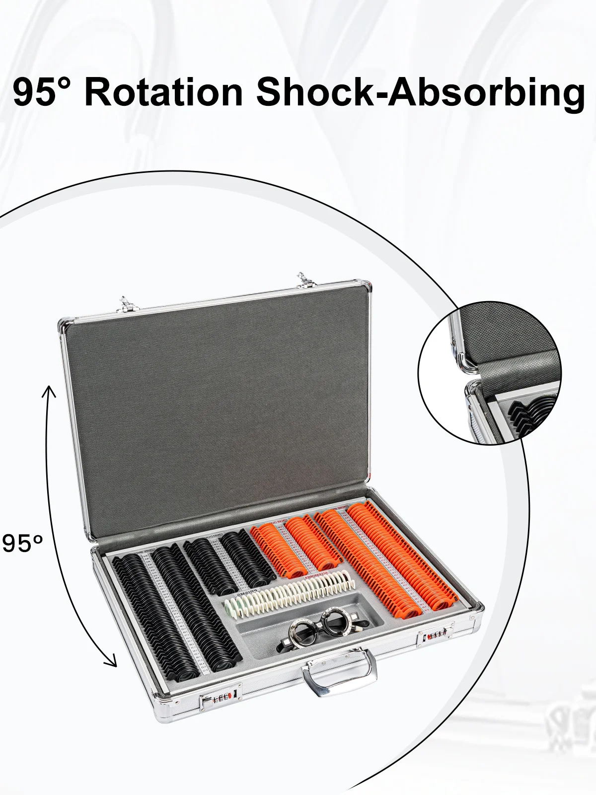 Eye Sight Examination Instrument Optical Optometry Test Box Equipment SL-266B Trial Lens Set