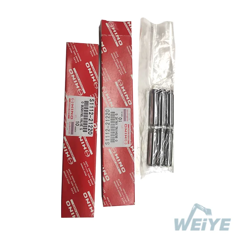 Fast Delivery Valve Guide 200-8/210-8/250-8/260-8/350-8 S1112-21220 for Hino J05EJ08E Diesel Engine Spare Parts Excavator Repair