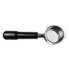 DeLonghi three-ear stainless steel black rubber handle