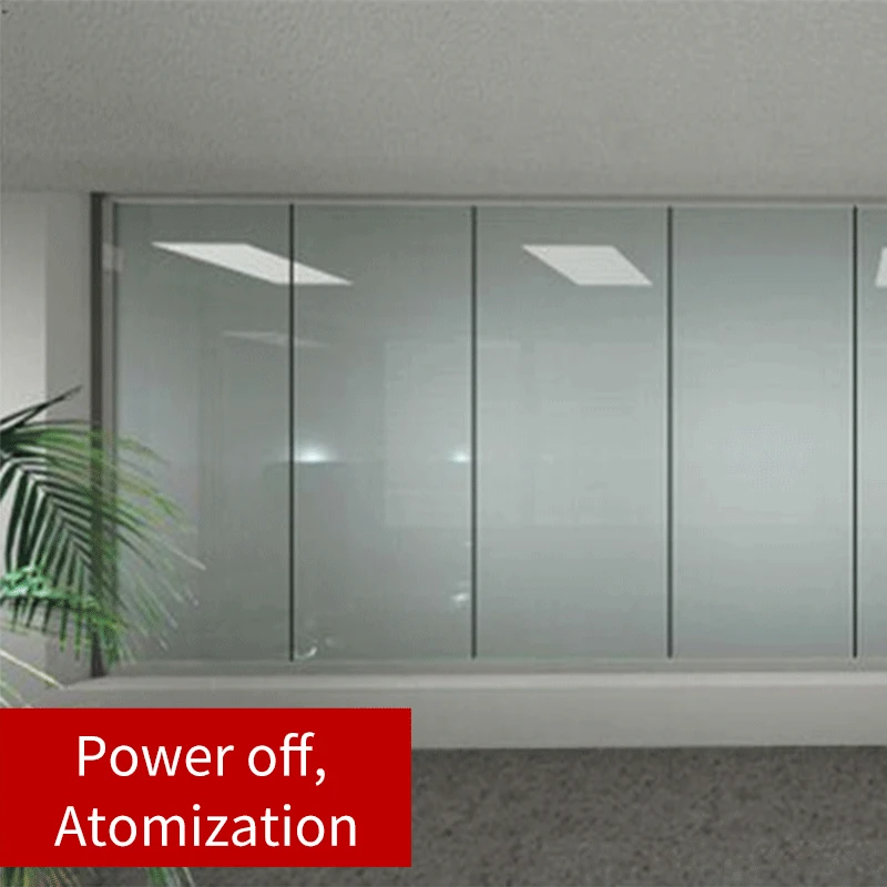 PDLC Smart Film Smart Building Glass  Switchable Privacy Decorative Film Window Price Glass for Home&Office Building
