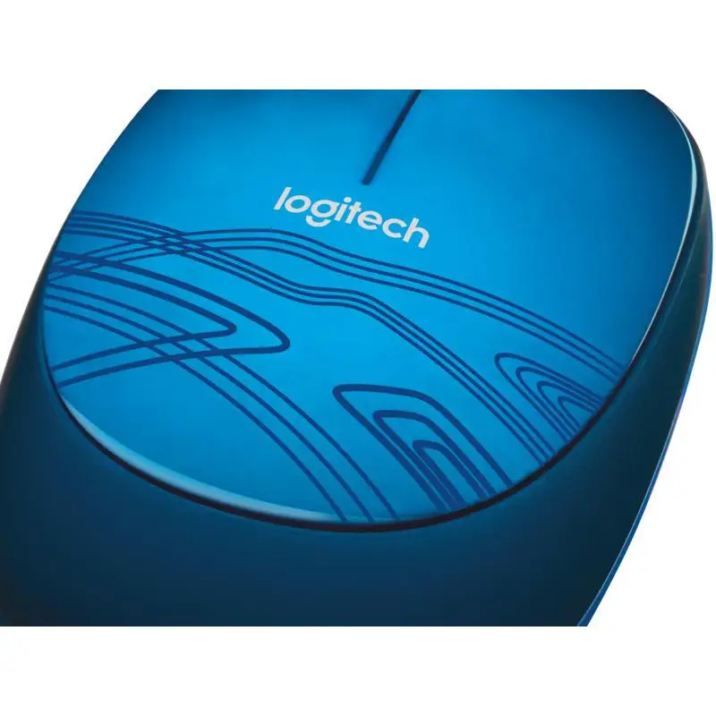 Logitech M105 Wired USB Mouse Home Office Computer Notebook Universal Fashion Colorful Blue Mouse