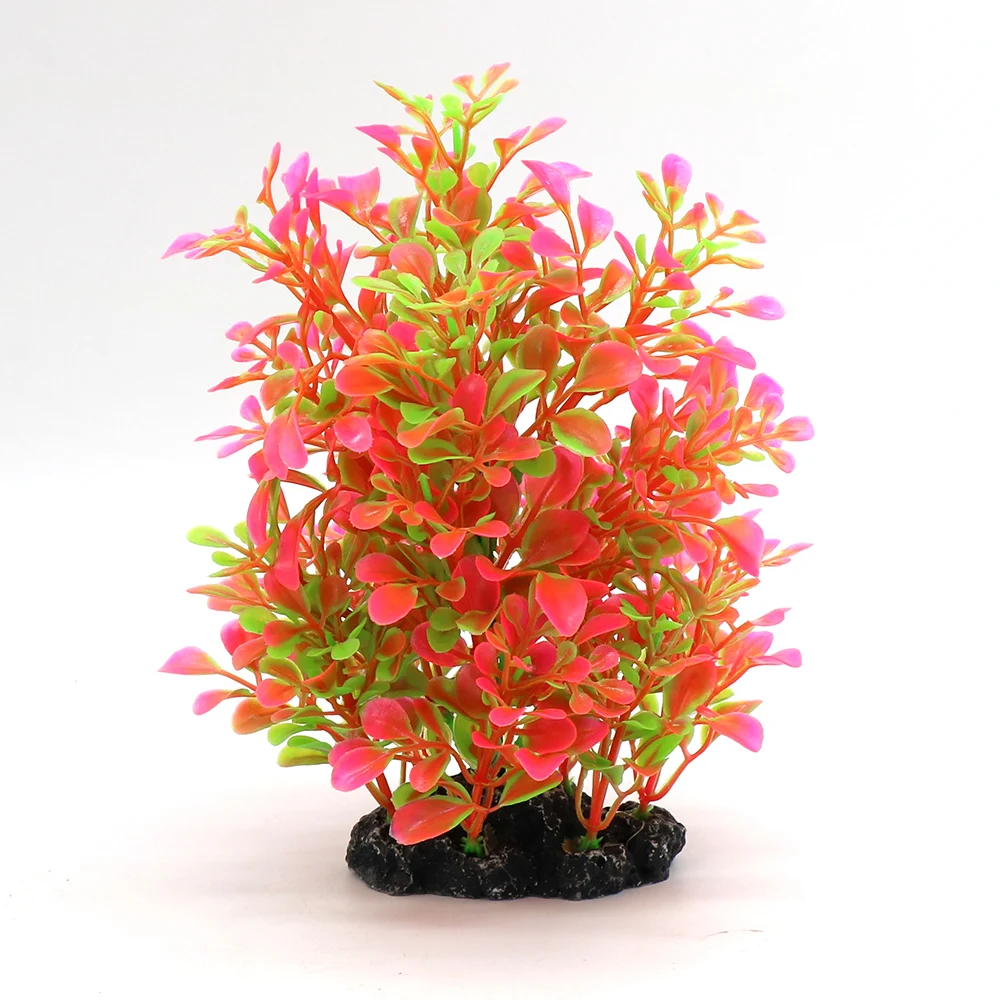 Aquarium Plastic Plants Grass Artificial Plastic Water Plant For Fish