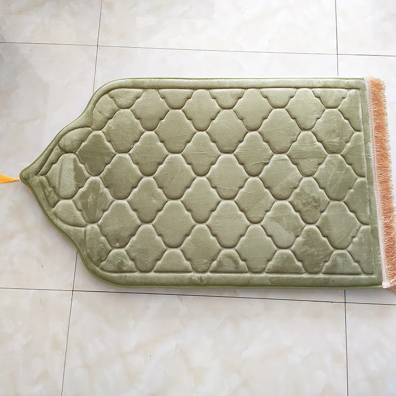 New Design Emboss Sponge Prayer Mat Prayer Rugs for Mosque
