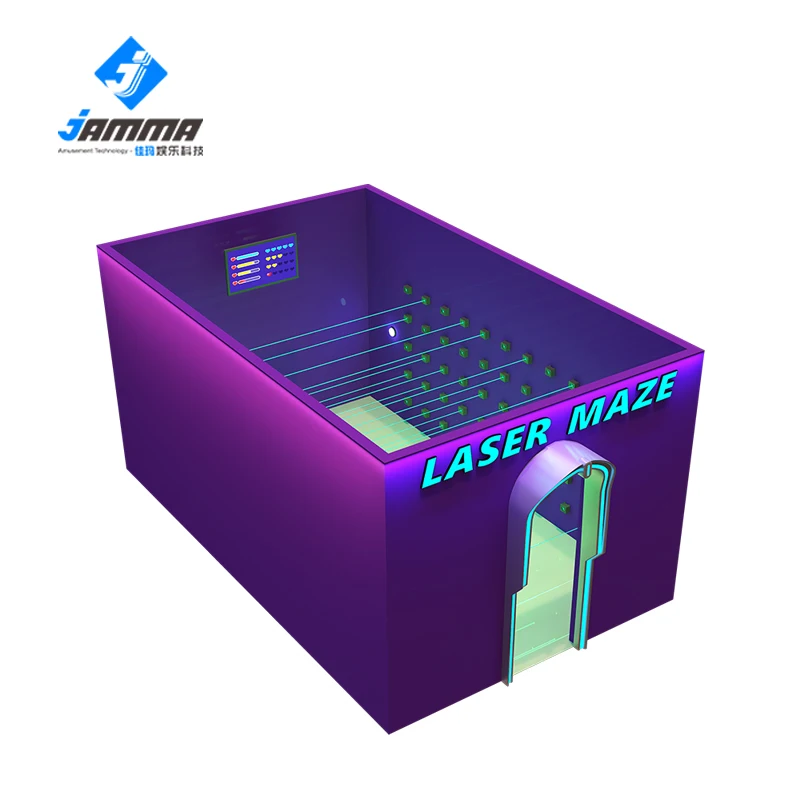 Real Life Room Escape Laser Array Props Laser Maze for Chamber of Secrets Game Interesting and Risking Green Laser Room