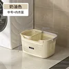 Medium-sized underwear basket [cream yellow]